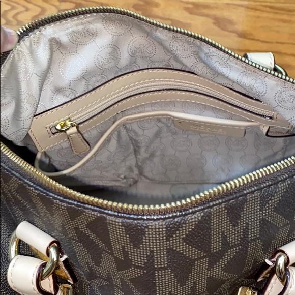 Brown Michael Kors Satchel Handbag and Wallet - Picture 6 of 6